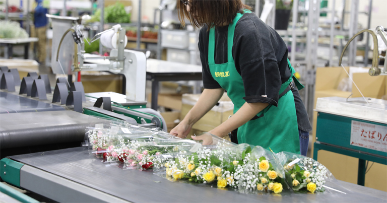 切花加工サービス